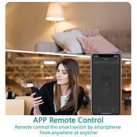 Interruptor Inteligente Tuya 16A Zigbee 3.0 Mini, Control Remoto por Aplicación Smart Life, Temporizador DIY, Interruptor Inalámbrico Compatible con Alice, Alexa, Google Home G535