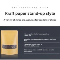 Sacs alimentaires personnalisés en papier kraft, écologiques, recyclables, certifiés ISO9001, imprimés en héliogravure, résistants à l'humidité, avec fermeture éclair