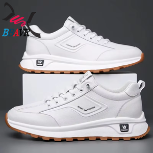 Zapatos Deportivos Casuales de Cuero para Hombre de Alta Calidad al por Mayor, Estilo para Caminar, Resistentes al Desgaste - Product Image 1