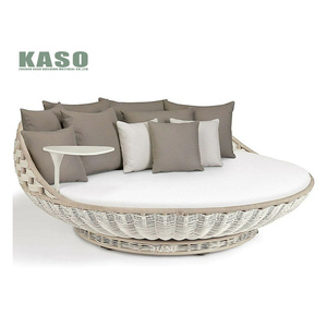 Meubles d'extérieur Patio <span class=keywords><strong>rotin</strong></span> jardin <span class=keywords><strong>osier</strong></span> <span class=keywords><strong>lit</strong></span> de soleil blanc Pe <span class=keywords><strong>rotin</strong></span> piscine <span class=keywords><strong>lit</strong></span> de jour hôtel plage canapé-<span class=keywords><strong>lit</strong></span> - Product Image 4