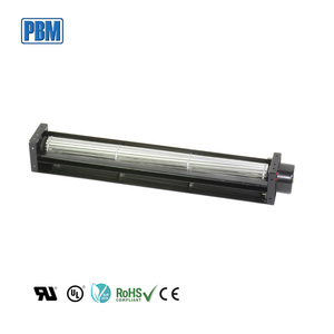 PBM中国エコ24V低騒音クロスフロー暖炉ファンインサート30mmインペラ径ステンレス鋼タンジェンシャルECファンファームOEM - Product Image 3