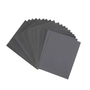 Carta abrasiva di alta qualità 3m carburo di silicio carta abrasiva sabbia impermeabile grana da 60 a 2000 carta abrasiva per carta vetrata bagnata e asciutta