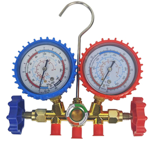 Ô tô điều hòa không khí lạnh Fluoride Meter đa tạp đo kỹ thuật số ba màu Fluoride Ống công cụ - Product Image 2