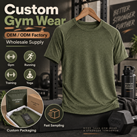 T-shirt de sport pour homme avec logo personnalisé, tee-shirt d'entraînement élastique, vêtements de basketball et de football, sous-vêtement de compression pour la gym