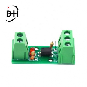 โมดูลแยกสัญญาณแบบออปโตคัปเปลอร์ 1 ช่องทาง PC817 EL817 3V-5V 12V 24V ตัวแยกสัญญาณโฟโตอิเล็กทริก พร้อมรางยึด สำหรับ PLC ไดรฟ์มอเตอร์บอร์ด - Product Image 4