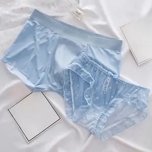 กางเกงชั้นในคู่กางเกงผ้าฝ้ายลูกไม้เซ็กซี่ชุดชั้นในสตรีชุดชั้นในเซ็กซี่กางเกงในคู่รักขายร้อน