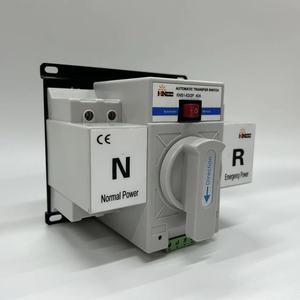 Kinee ATS 2 giai đoạn AC điện kép điều khiển bằng tay chuyển đổi tự động tự động chuyển đổi chuyển đổi máy phát điện 6A năng lượng mặt trời ATS - Product Image 2