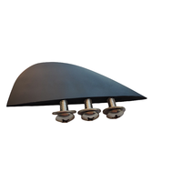 Palmes de planche de cerf-volant de planche de surf de prix usine avec vis (3 pièces par ensemble)