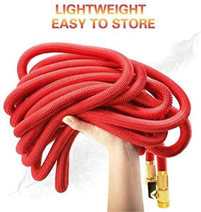 Tre volte espansione magica <span class=keywords><strong>estensibile</strong></span> <span class=keywords><strong>tubo</strong></span> da giardino <span class=keywords><strong>per</strong></span> l'irrigazione e lavaggio auto durevole in lattice poliestere connettore - Product Image 5