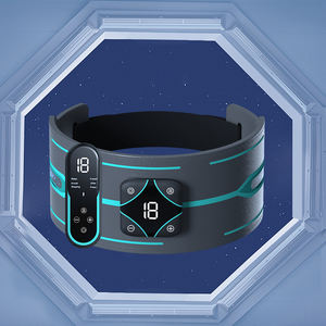 充電式ワイヤレス加熱腹スリミングベルト腹部暖かい振動フィットネスマッサージベルト - Product Image 3