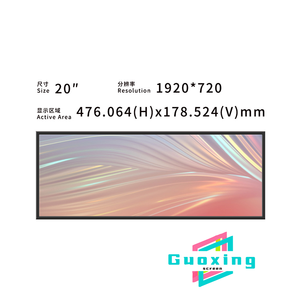 Pantalla LCD de Barra Ultra Ancha Personalizada de 20.3 Pulgadas, 1920x810, 500nits, Módulo de Pantalla de Alta Resolución LVDS - Product Image 5
