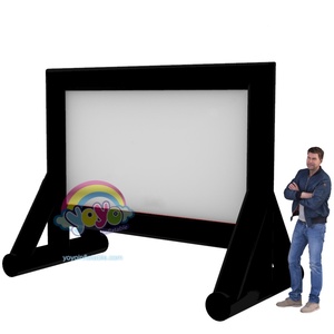 Pantalla inflable impermeable para cine al aire libre, pantalla inflable plegable para proyector para parques acuáticos - Product Image 2