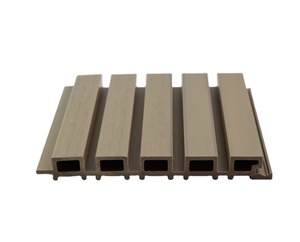 Pannello Murale <span class=keywords><strong>per</strong></span> Esterni in <span class=keywords><strong>Legno</strong></span> Composito Plastico WPC <span class=keywords><strong>Rivestimento</strong></span> Moderno Stile Europeo <span class=keywords><strong>per</strong></span> Villa Impermeabile Insonorizzato e Ignifugo - Product Image 5