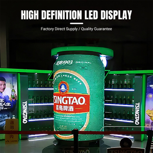 Écran LED cylindrique <span class=keywords><strong>extérieur</strong></span> pour publicité animée, haute luminosité, étanche IP65, grand angle de vision - Product Image 3