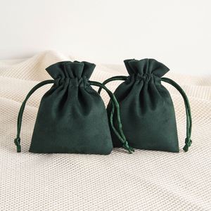 Bolsa de Almacenamiento de Joyas de Terciopelo con Cordón, Bolsa de Regalo para Joyería, Bolsa para Dulces, Bolsa de Almacenamiento para Collares y Colgantes - Product Image 4