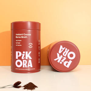 Scatola di tè sfusa rosa ermetica per uso alimentare vuota personalizzata - Product Image 5