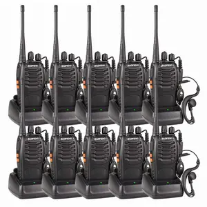 BaoFeng-walkie-talkie portátil de alta calidad, Radio de dos vías, bf-888S, con 16 canales, gran oferta