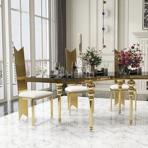 Silla <span class=keywords><strong>de</strong></span> Trono Nupcial <span class=keywords><strong>de</strong></span> Acero Inoxidable con Flores <span class=keywords><strong>en</strong></span> Oro Rosa para Decoración <span class=keywords><strong>de</strong></span> Bodas, Banquetes y Eventos, <span class=keywords><strong>de</strong></span> Lujo y Popular para Hoteles, Venta al Por Mayor - Product Image 3