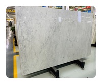 Revêtement de sol en pierre naturelle Bianco Carrara, carreaux de marbre blanc italien Gioia, dalles de marbre blanc de Verona Carrara