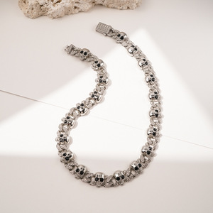 Collar de Cadena Cubana Curva para <span class=keywords><strong>Hombre</strong></span>, Marca Hop Sparkling, Joyería de Moda - Product Image 4