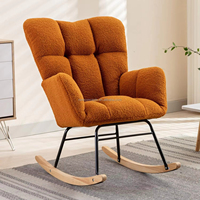 2025 chaise de lecture à bascule moderne Accent bascule Relax chaise de salon à bascule fauteuil simple canapé pour chambre appartement