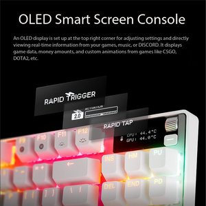 Teclado para Juegos SteelSeries <span class=keywords><strong>Apex</strong></span> <span class=keywords><strong>Pro</strong></span> <span class=keywords><strong>TKL</strong></span> Gen3 de Tercera Generación con Ejes Magnéticos, Teclado para Juegos con Cable - Product Image 6