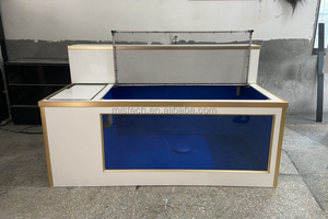 MISTECH Factory-Direct Personnalisé Moderne Écologique Étangs à Poissons Aquariums Extérieur/Intérieur Rocaille Formes Courbées Garantie de 10 Ans - Product Image 6