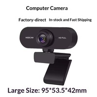 USB HD Bilgisayar Kamerası 1080P/2K Ağ Canlı Yayın Kamerası Sürücüsüz, Dahili Mikrofonlu ve Otomatik Odaklamalı Dizüstü Bilgisayar Web Kamerası 4K Kamera
