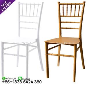 Wholesale Cheap Price White Plastic <b>Round</b> Back <b>Chairs</b> for Wedding - Product Image 6