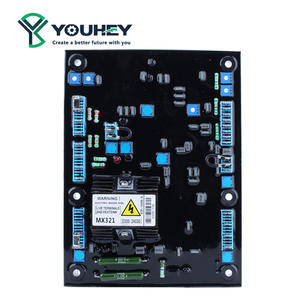 Regulador Automático de Voltaje (AVR) Monofásico y Trifásico sin Escobillas MX321 BD para Generadores de Corriente Alterna Stanford Modelo E000-23212 - Product Image 1