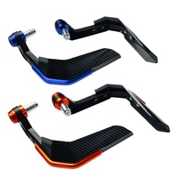 Protège-mains de moto en fibre de carbone de marque BK, en plastique ABS, ajustement universel, modèle H4H1BWQ-024, protection durable, amélioration de la conduite