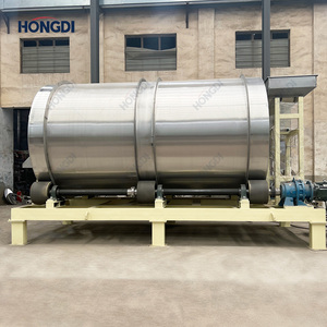 Mélangeur à tambour en acier inoxydable SUS316L avec pompe à roulement, résistant à la corrosion pour le traitement de poudres chimiques, personnalisable, capacité 530L - Product Image 6