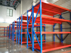 5-lớp thép có thể điều chỉnh Kho Giá Nhiệm Vụ ánh sáng trên không nhà để xe lưu trữ cho công nghiệp bền kệ kim loại sơn tĩnh điện - Product Image 3