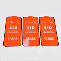 Verre 9D 18D 21D pour iPhone 16 15 14 12 13 Pro Max Mini, film de protection d'écran en verre trempé, protecteur d'écran
