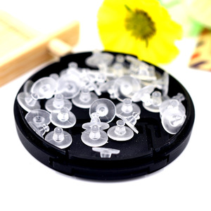 จุกยางนิ่มรูปทรงกระสุน สำหรับทำเครื่องประดับต่างหู DIY ขายส่ง - Product Image 4