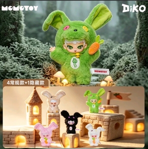 โมโมทอย ดิโกะ ลัคกี้ แรบบิท ซีรีส์ตุ๊กตาไวนิลตุ๊กตาจี้กล่องตาบอด 15 ซม.ของขวัญวันเกิดคู่รักสำหรับเด็กของแท้ - Product Image 3