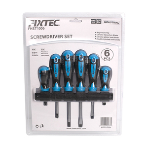 Juego de Destornilladores Multiusos FIXTEC, Planos/Phillips, CRV 6 en 1, con Buen Precio, FHST1006, Precio del Juego de Destornilladores FHST1006 FHS - Product Image 6