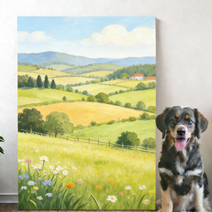 <span class=keywords><strong>Pas</strong></span> de quantité minimale de commande personnalisé mignon Pet Portrait de haute qualité <span class=keywords><strong>pas</strong></span> <span class=keywords><strong>cher</strong></span> personnalisé Anime Art affiches livraison directe décoration Unique pour décoration murale - Product Image 3
