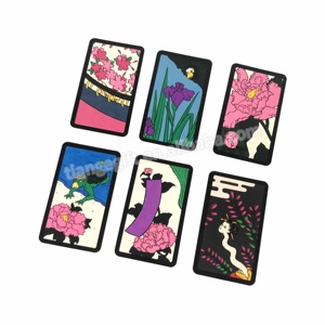 Cartes de petite taille personnalisées, pièces, ensemble de cartes japonaises hanajuda - Product Image 3