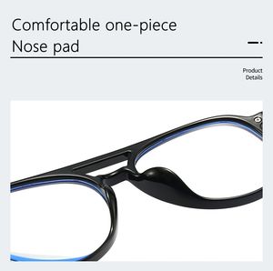 Nueva moda al por mayor doble haz bisagra de metal duradera anti luz azul HD sapo <span class=keywords><strong>gafas</strong></span> de lectura para hombres y mujeres - Product Image 4