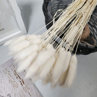 Décoration de mariage, fleurs préservées, feuilles préservées, fleurs éternelles blanchies, matériaux pour la conception de mariage