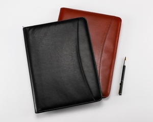 A4 in pelle multifunzione Business Office Manager Clip informazioni sul contratto di vendita cartella cerniera palmare in pelle - Product Image 5