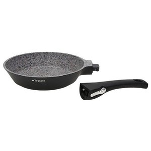 Padella Alluminio antiaderente (20cm) AMBIZIOSA Nero e Grigio pietra WL758P4GRTG - Product Image 2