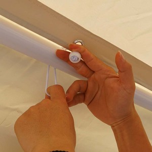 Carpa Portátil Impermeable de Acero de 3x4 Metros con Protección UV para Terrazas, Puestos Callejeros y Áreas Exteriores - Product Image 6