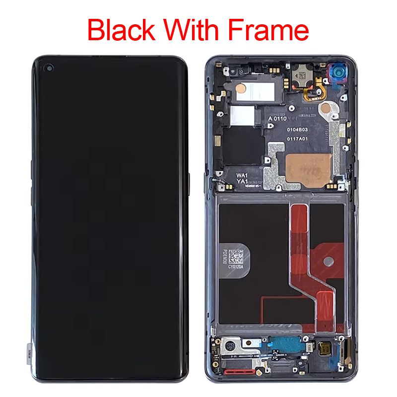 Per OPPO trova X2Pro/1 + 8 Pro nero con cornice