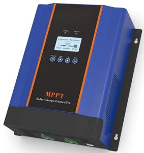 Régulateur de charge solaire intelligent <span class=keywords><strong>MPPT</strong></span> 30A 60A 100A Régulateur de batterie LCD WIFI 12V24V36V48V pour Homr RV Système solaire hors réseau - Product Image 1