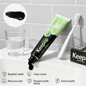 Tùy Chỉnh Bán Buôn 100G Dành Cho Người Lớn Bạc Hà Kem Đánh Răng Với Đầy Đủ Tiếng Anh Phiên Bản Hơi Thở Tươi Làm Trắng Thành Phần Hóa Chất Sử Dụng Nhà Cổ - Product Image 2