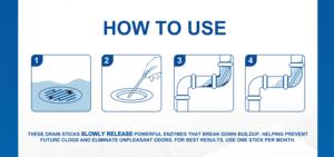 Non fragili Banish gli odori di lavaggio a flusso di scarico a strisce di scarico per rimuovere gli intasamenti del tubo del <span class=keywords><strong>lavandino</strong></span> - Product Image 5