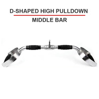 Accessoires d'équipement de fitness Attache de câble à presser Poignée en V avec barre rotative pour corde triceps rotative