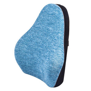 Cojín trasero para <span class=keywords><strong>silla</strong></span> de soporte Lumbar de espuma viscoelástica pura, cojín de cintura para conductores de autobús para usuarios de sillas de ruedas de enfermería, invitados de Hotel para dormir - Product Image 6
